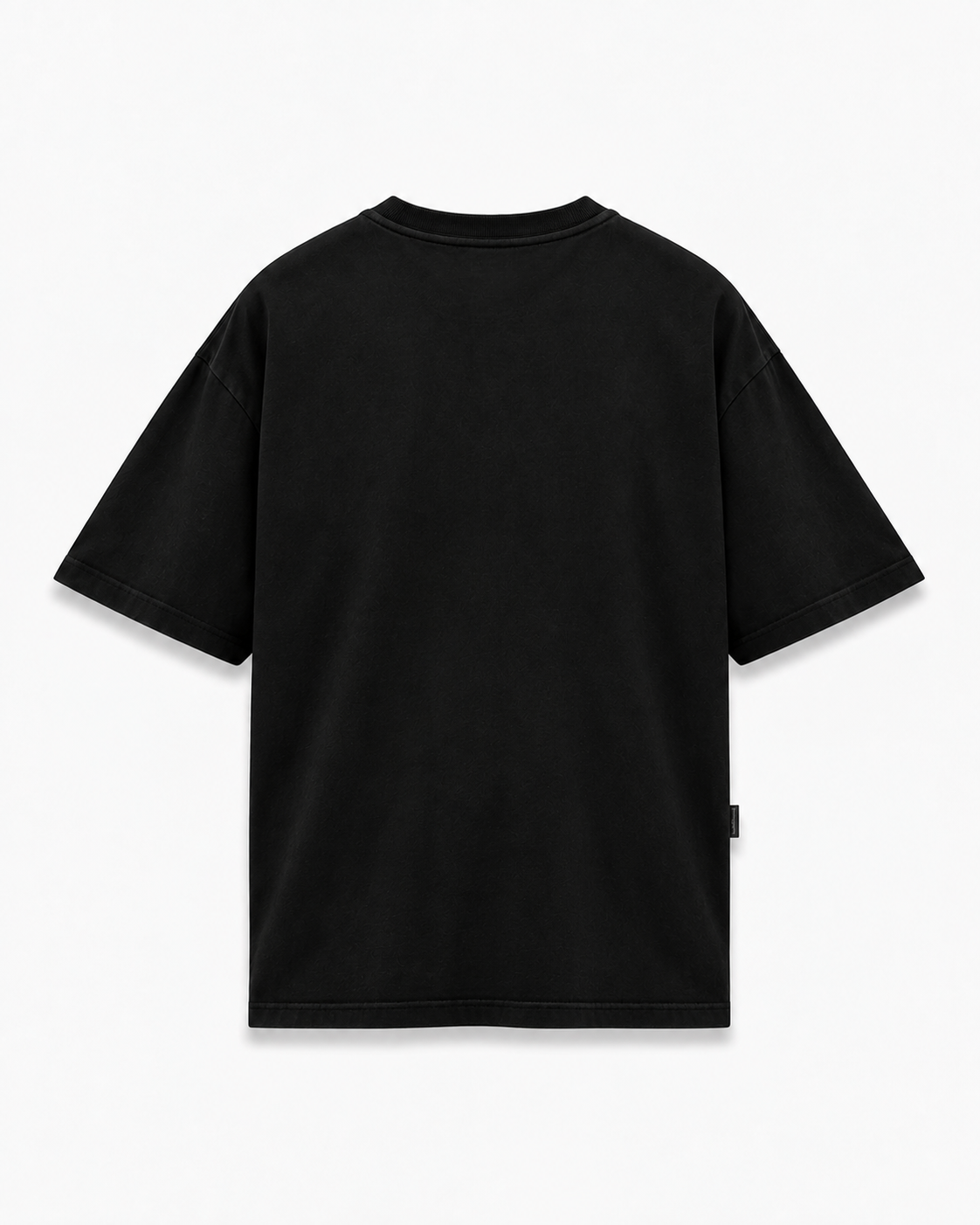 LOGO T-SHIRT BLACK - RETLTSB654564