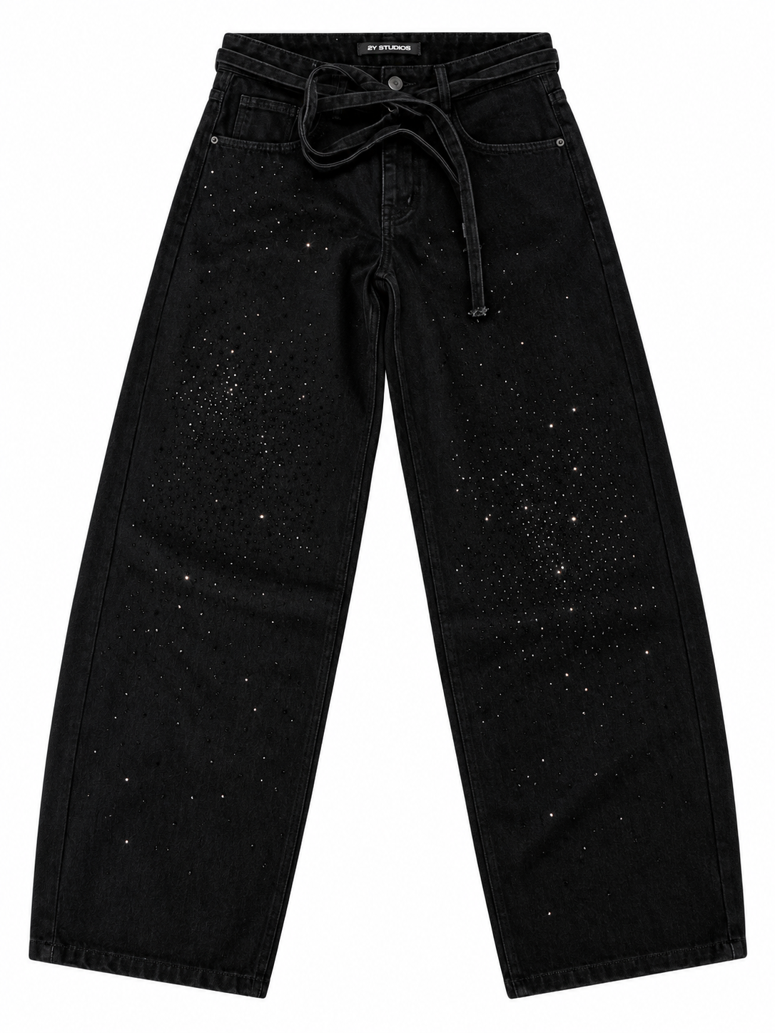 2y Studios Valyssa Balloon Fit Jeans - Black - 2y Studios Valyssa Balloon Fit Jeans - Black