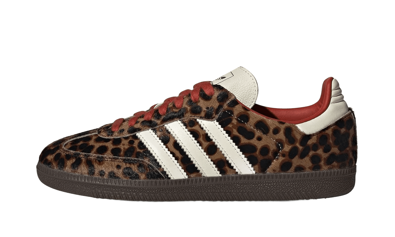 Adidas Samba OG Preloved Red Leopard - JI2734