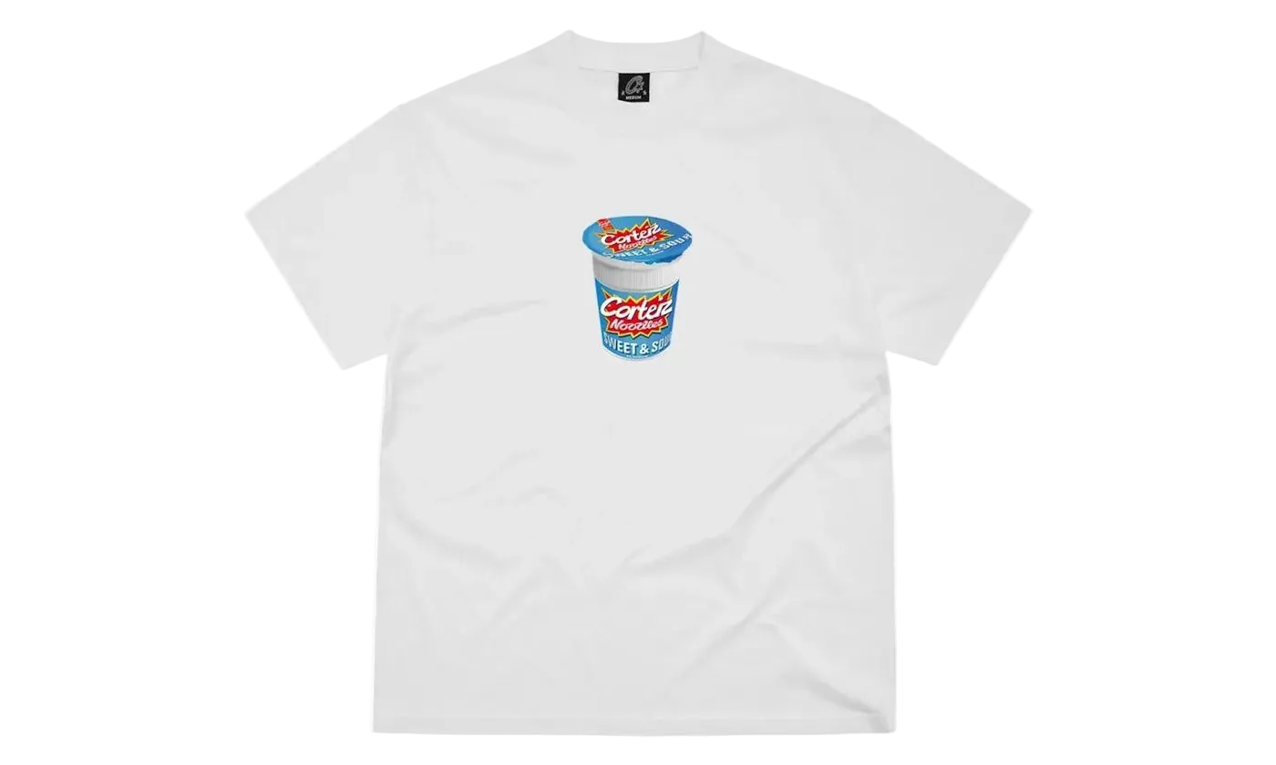 Corteiz Noodle Tee White - CORT-CONOTWXX-MULTI
