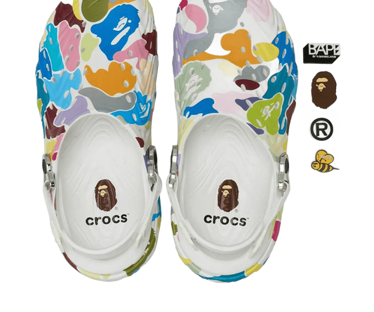 Echo II Clog Bape Pure White - 212493-1BP