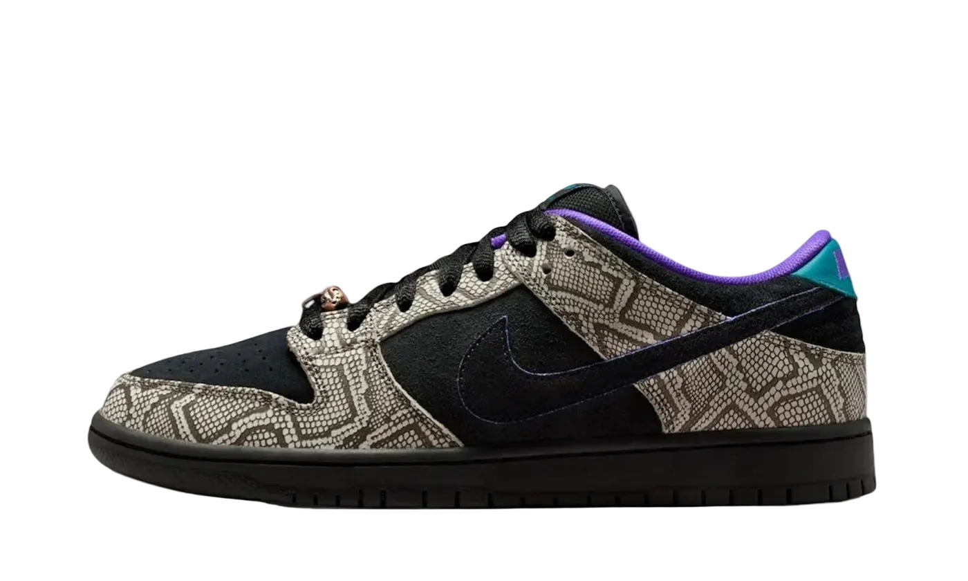 Nike SB Dunk Low Pro Dashawn Jordan String/Black/Bright Spruce/Fierce Purple 11.5