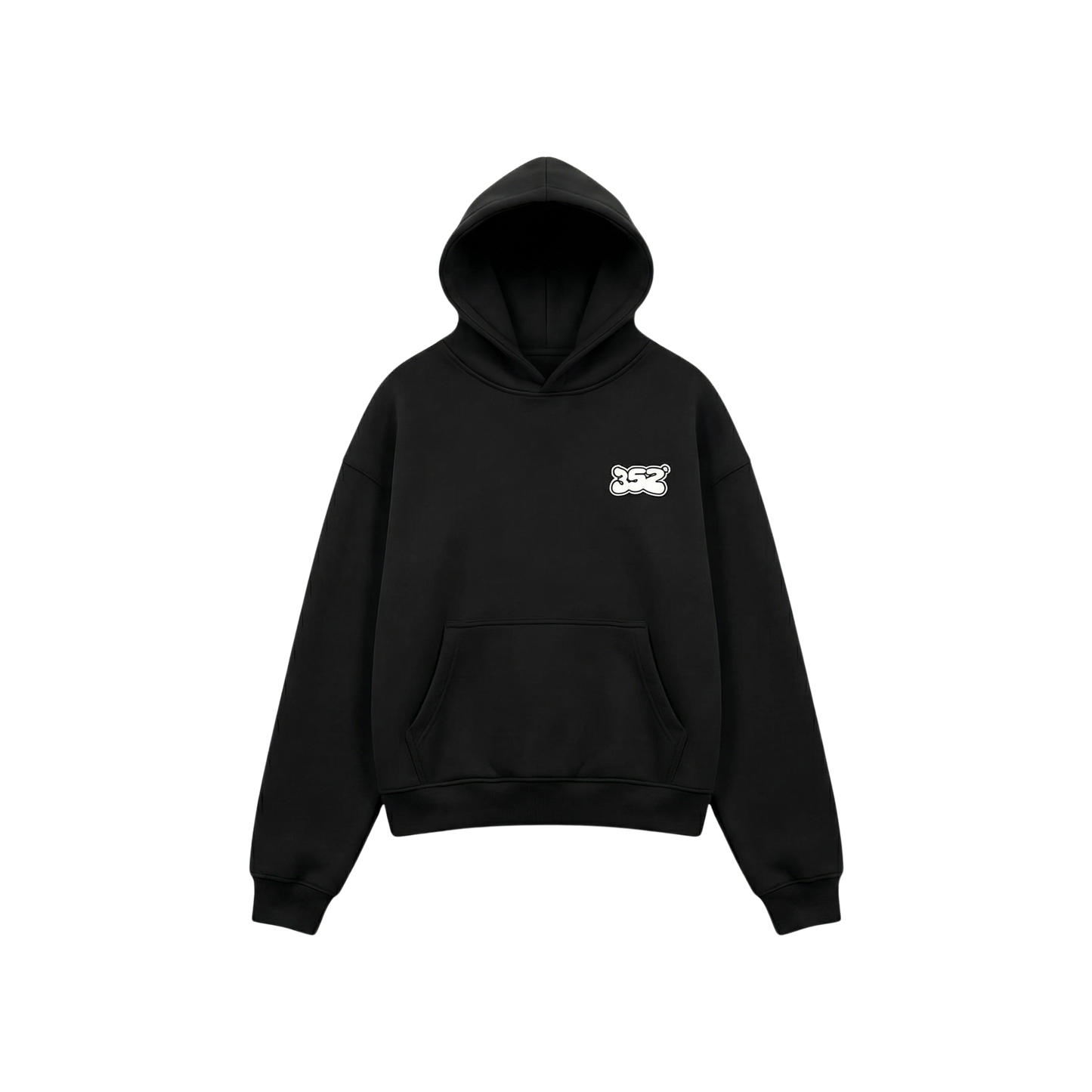 Three52 352 BLACK HOODIE