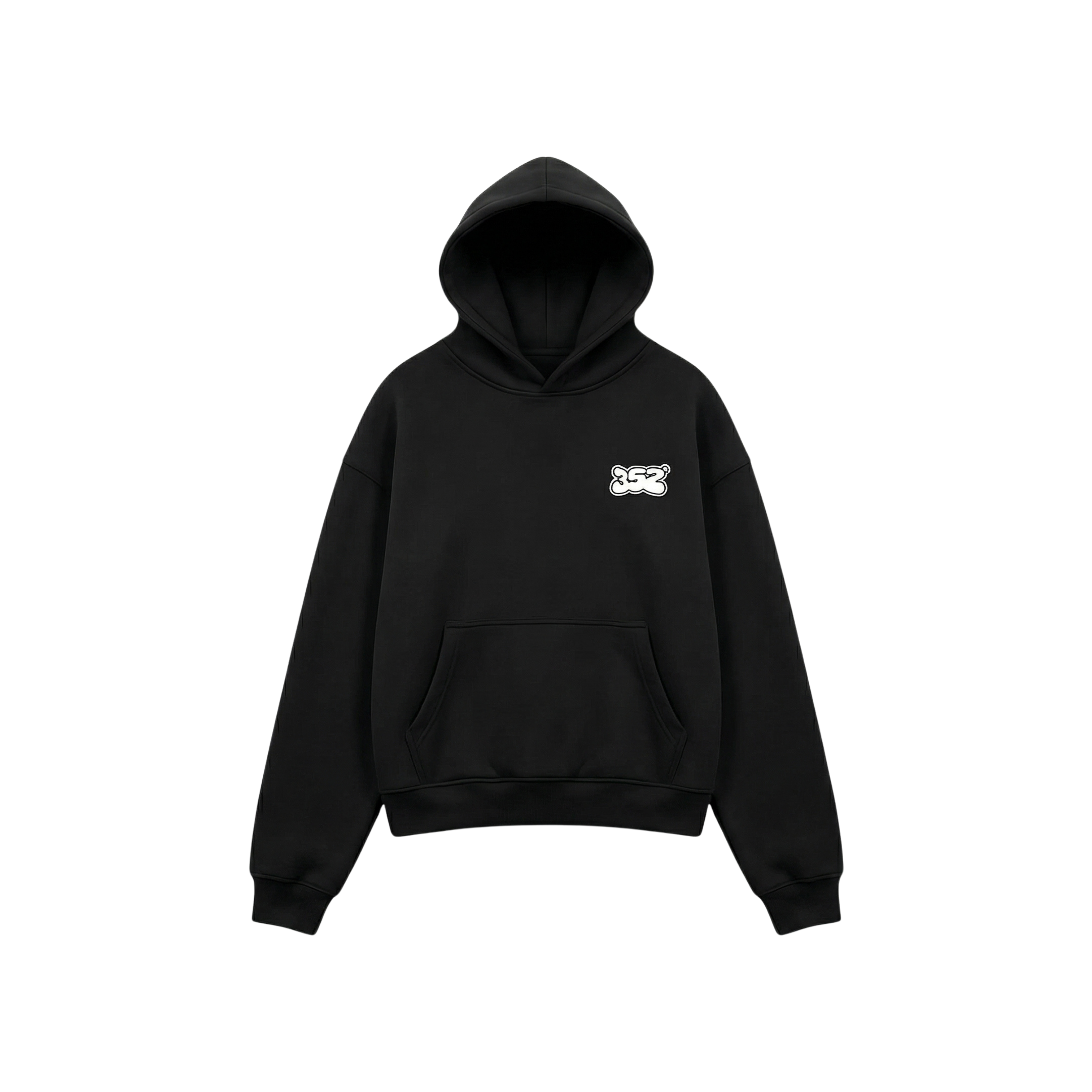 Three52 352 BLACK HOODIE