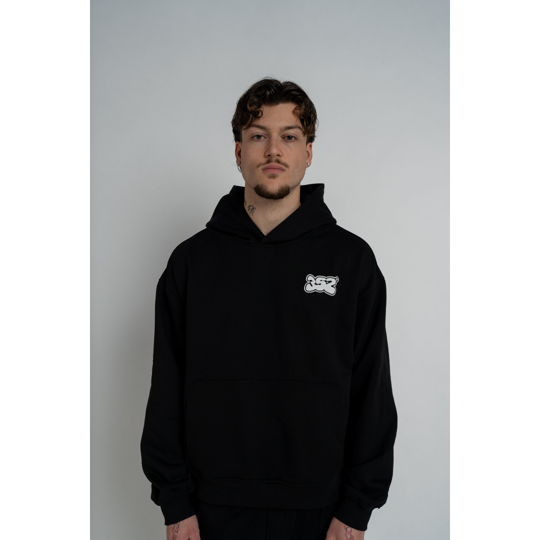 Three52 352 BLACK HOODIE