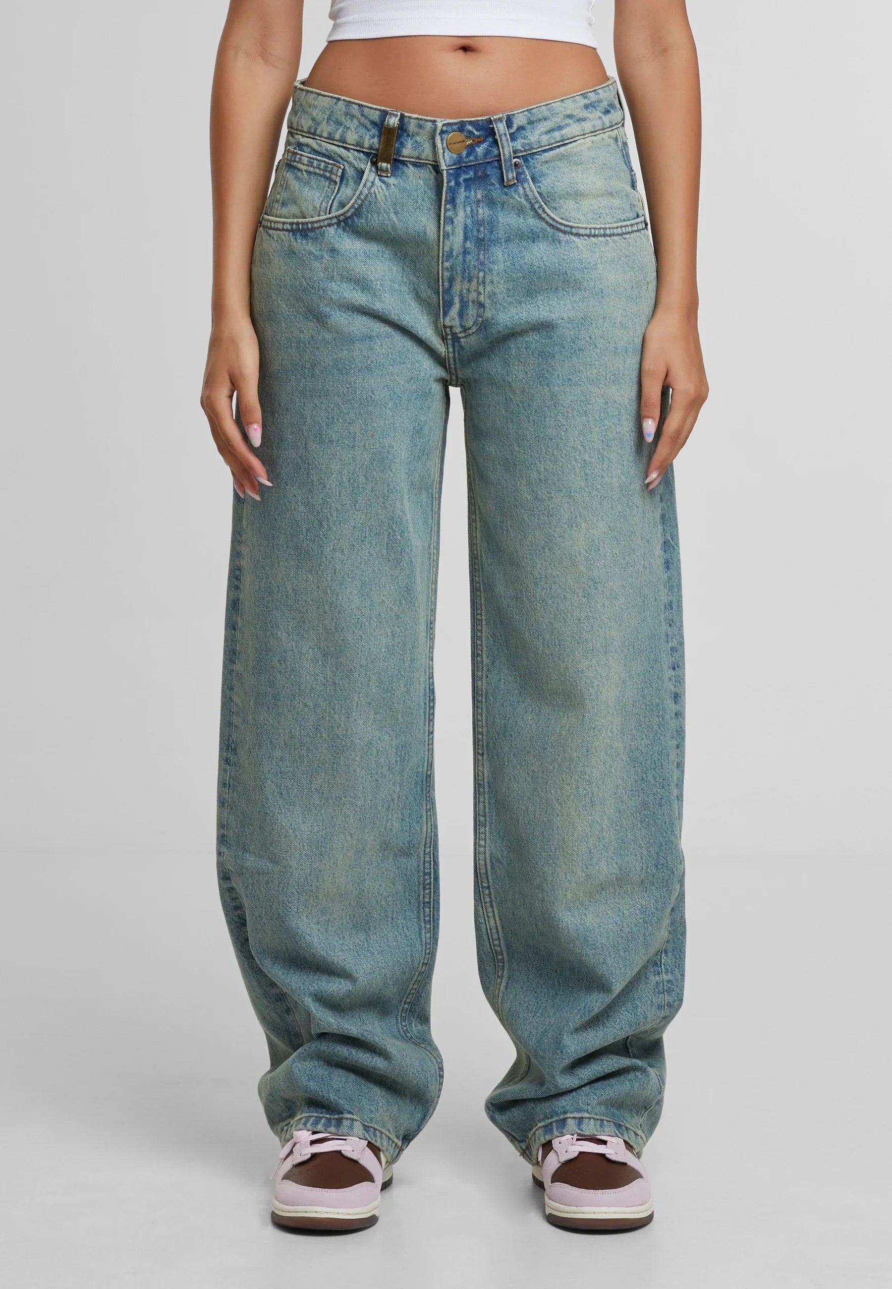 2Y Studios WOMEN Vintage Blue Baggy Jeans - 2YSWVBBJ