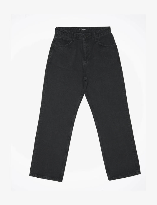 2Y Studios MEN Washed Black Baggy Jeans - 2YWBBJ