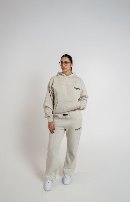 Fear of God Essentials Hoodie Light Oatmeal FW22