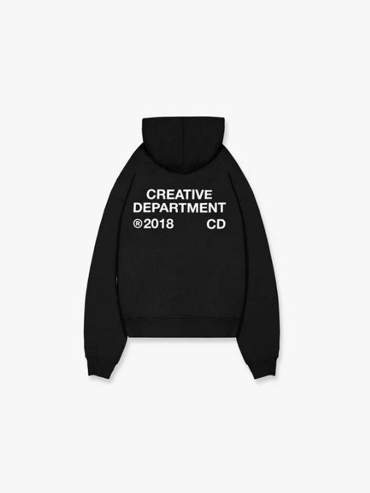CREATIVE DEPT HOODIE BLACK - RETCDHB65895