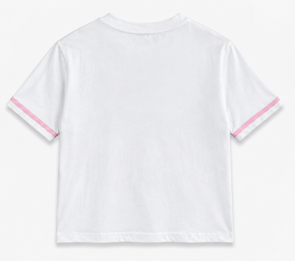 True Religion Crystal HS Baby Tee - Optic White - True Religion Crystal HS Baby Tee - Optic White