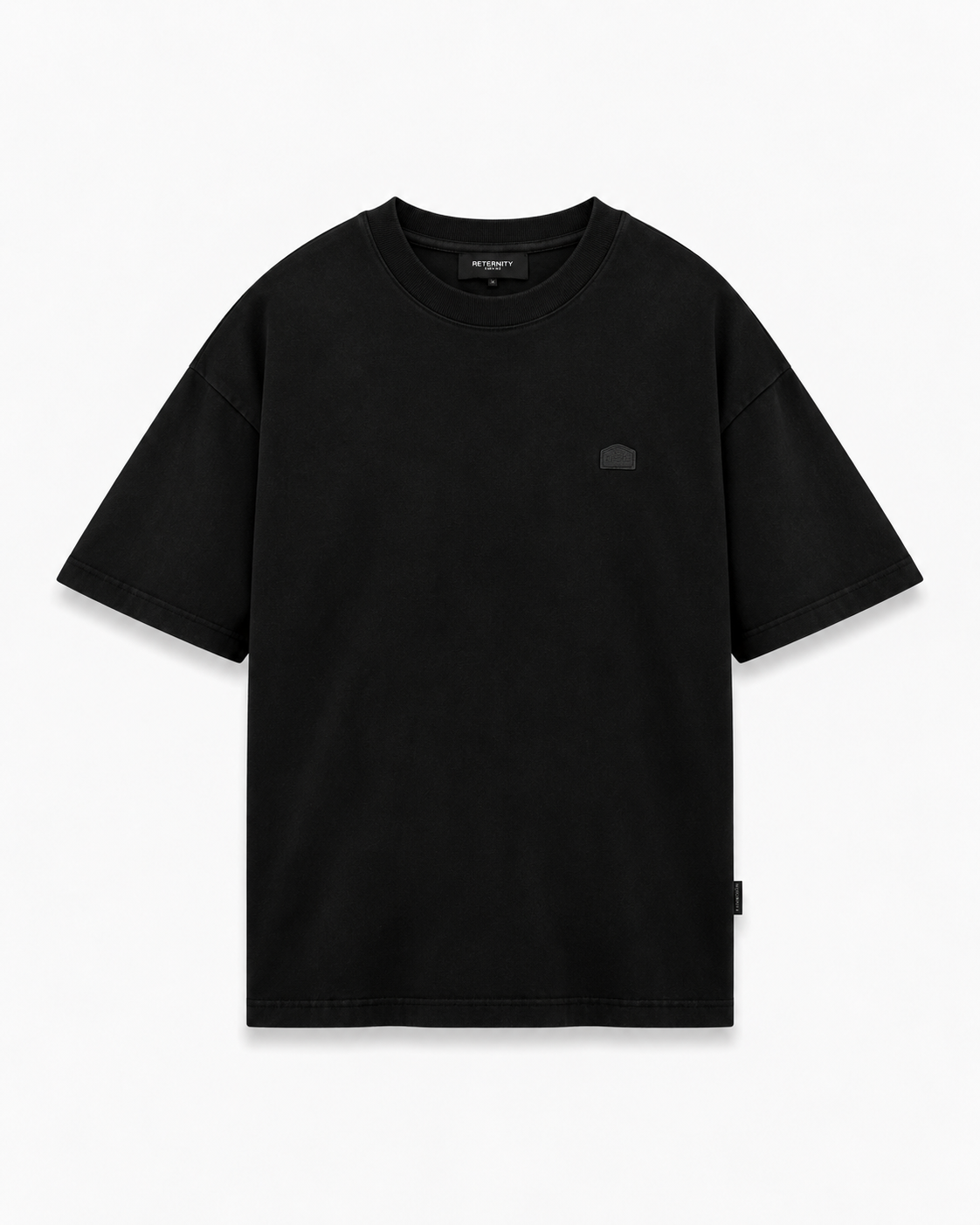 Reternity Signe Fitted T-Shirt - Black - Reternity Signe Fitted T-Shirt - Black