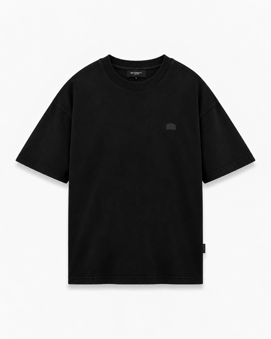 Reternity Signe Fitted T-Shirt - Black - Reternity Signe Fitted T-Shirt - Black