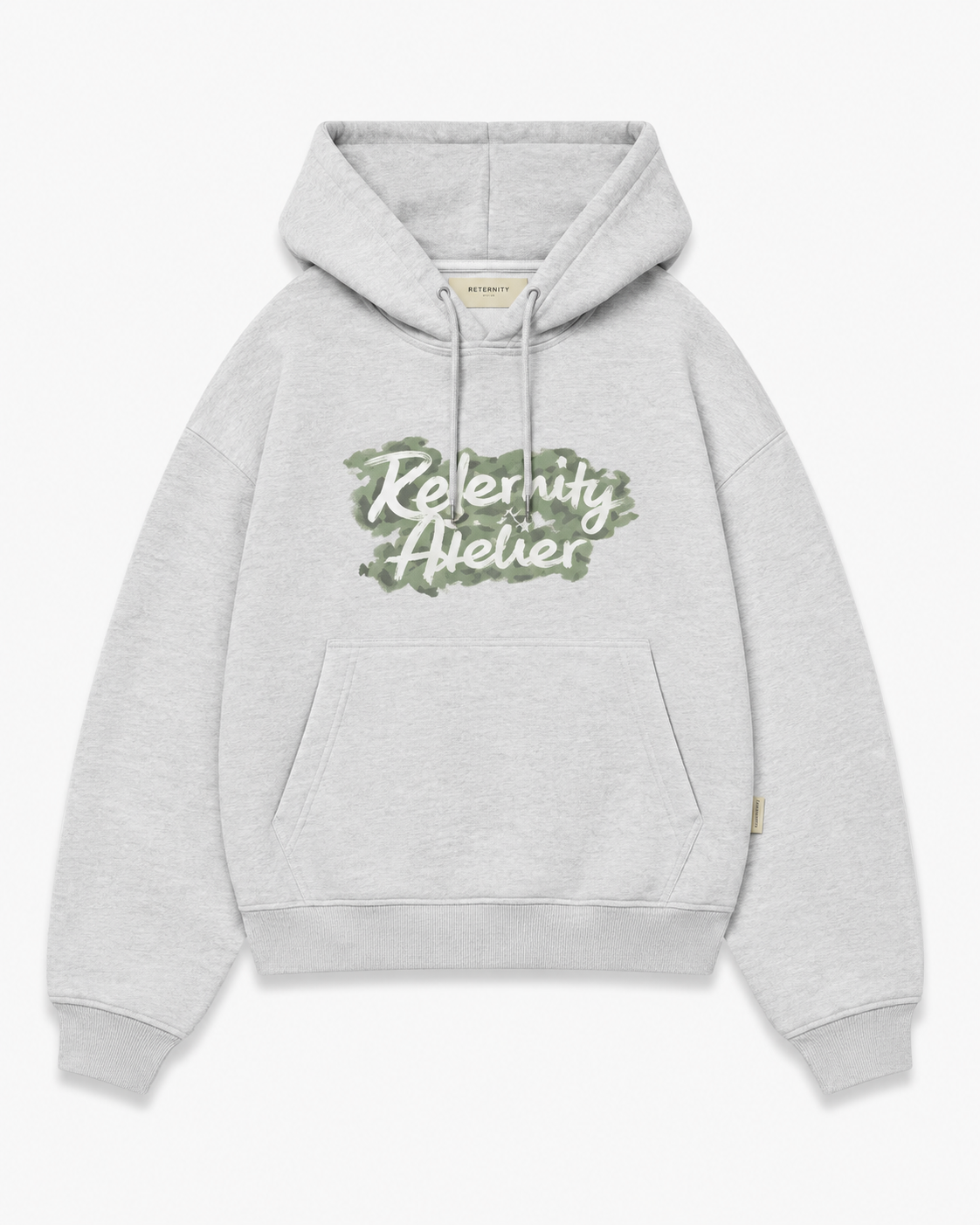 Le Vernis Hoodie - Melange Grey - 1007252030