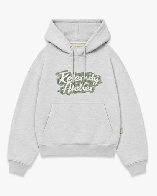 Le Vernis Hoodie - Melange Grey - 1007252030