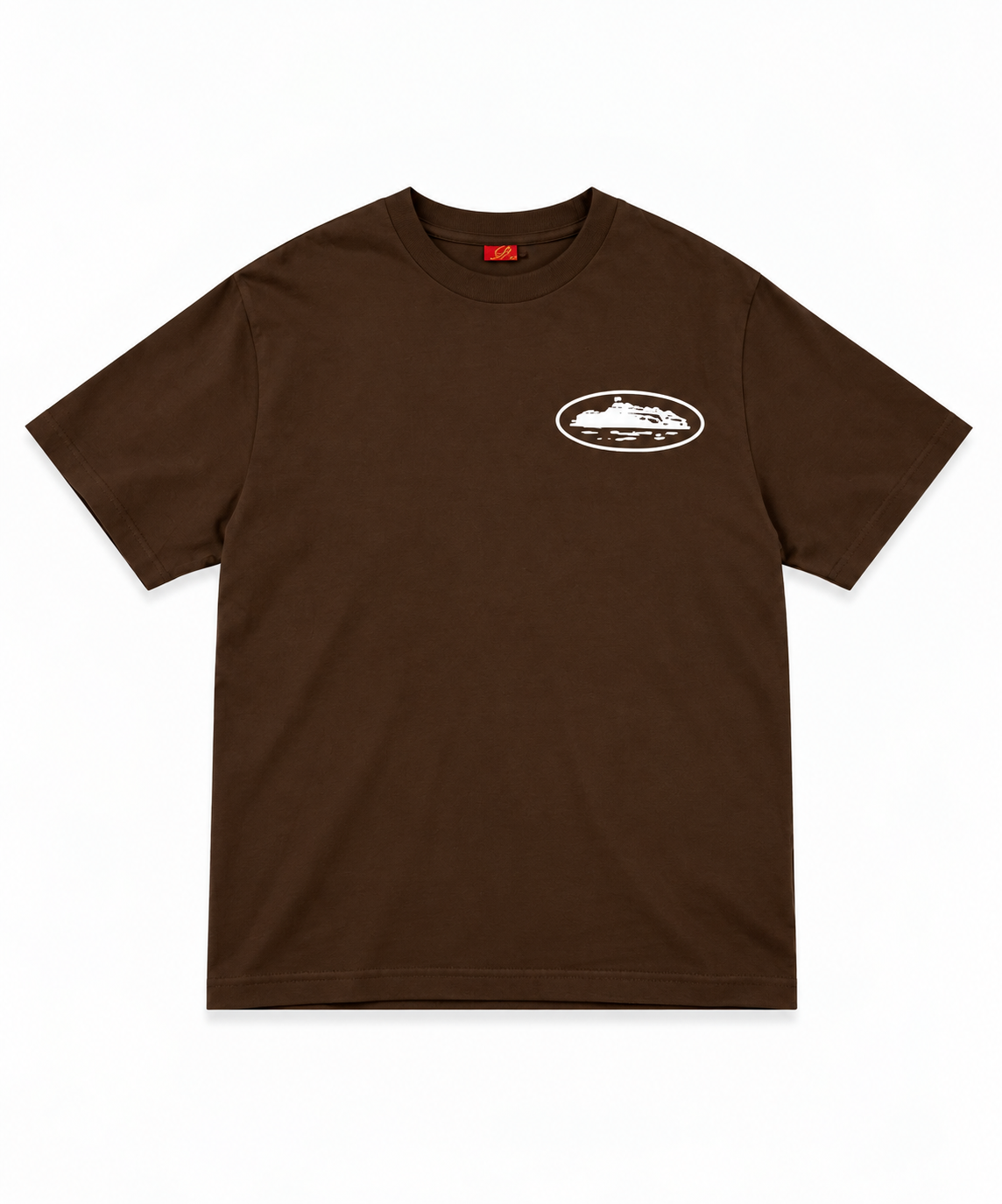 Corteiz OG Island T-shirt Brown - CORT-COOITBXX-MULTI