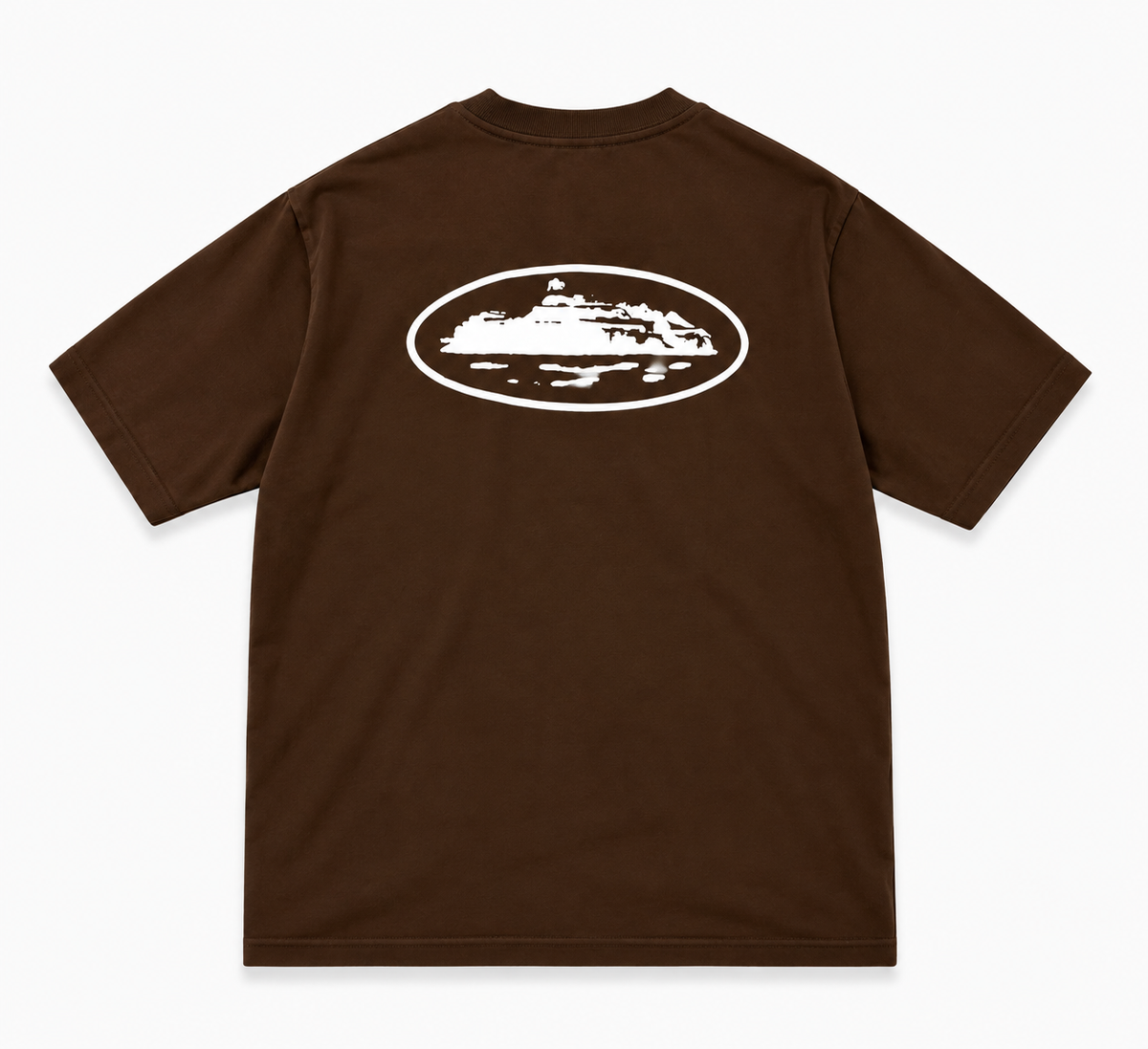 Corteiz OG Island T-shirt Brown - CORT-COOITBXX-MULTI