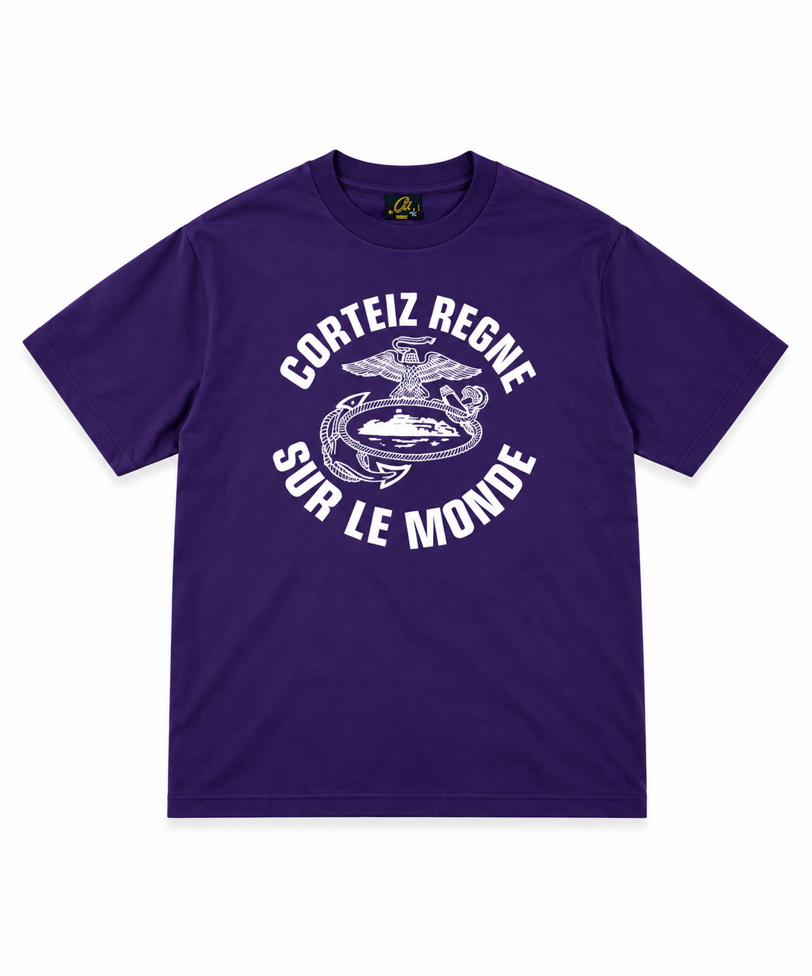 Corteiz regne sur le monde Tee -  purple - Corteiz regne sur le monde Tee -  purple