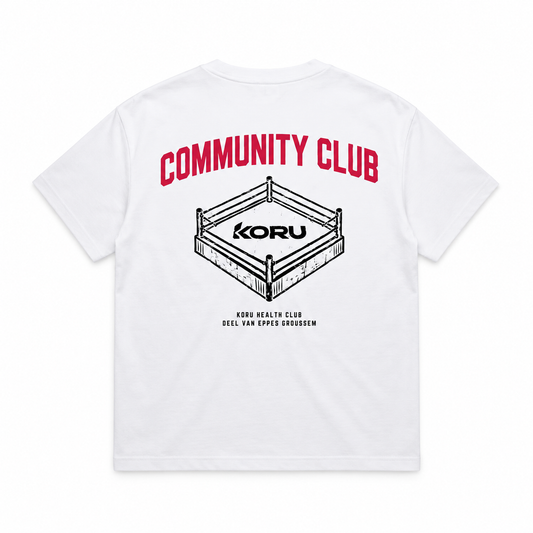 D352 Boxing Tee White