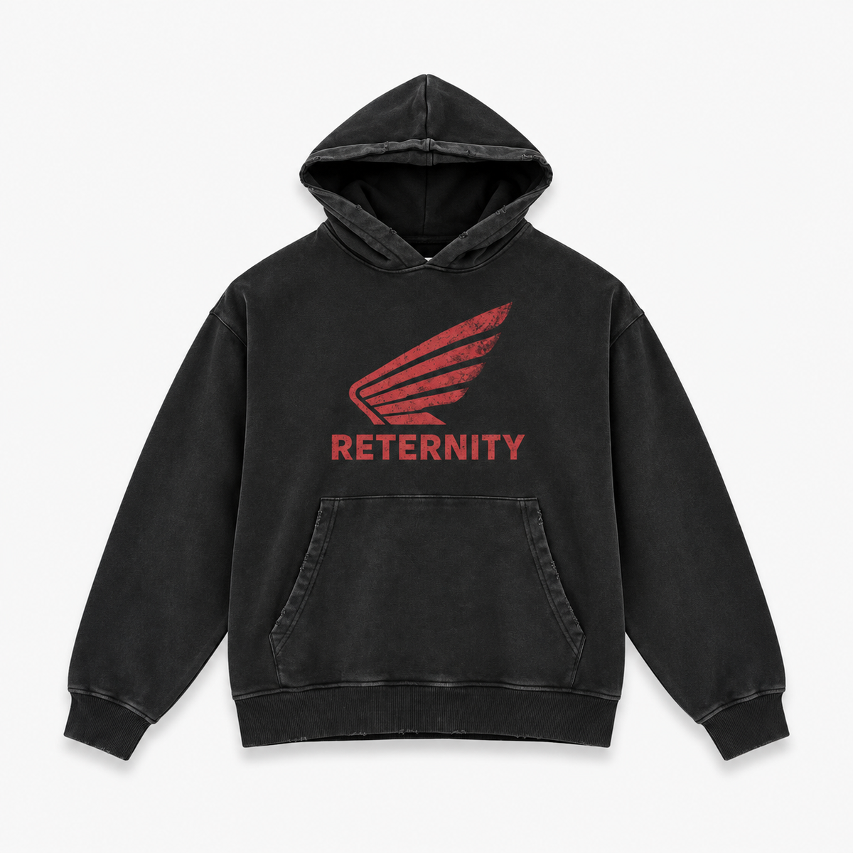 AÉRO HOODIE - WASHED BLACK - 1005262010