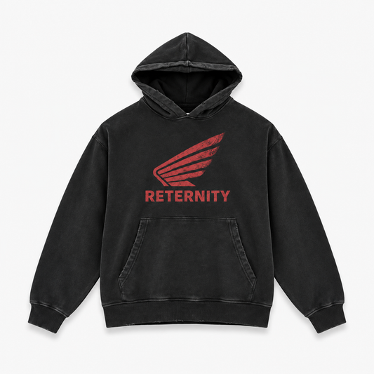 AÉRO HOODIE - WASHED BLACK - 1005262010
