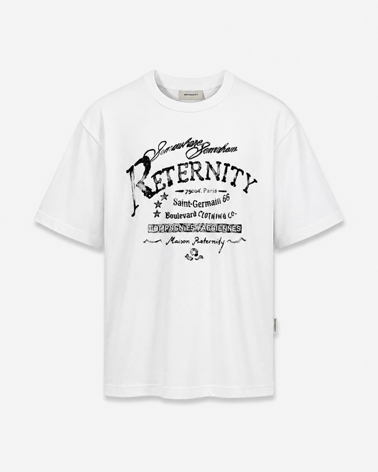 Somewhere Somehow Regular Fit T-Shirt - White