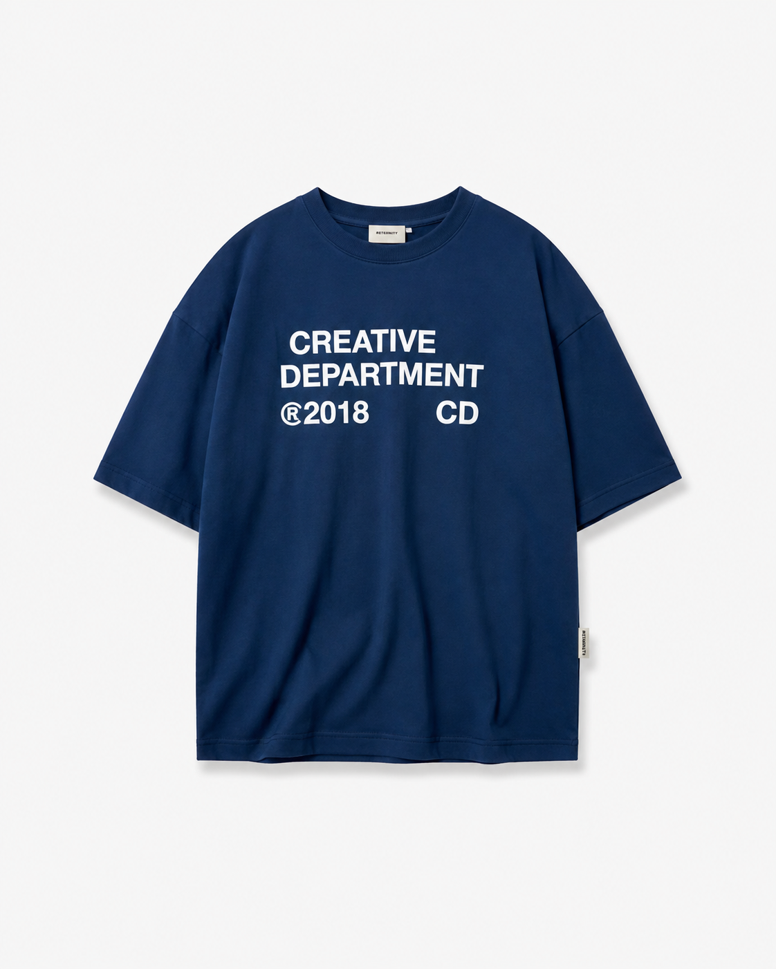 Reternity CREATIVE DEPT T-SHIRT - NAVY
