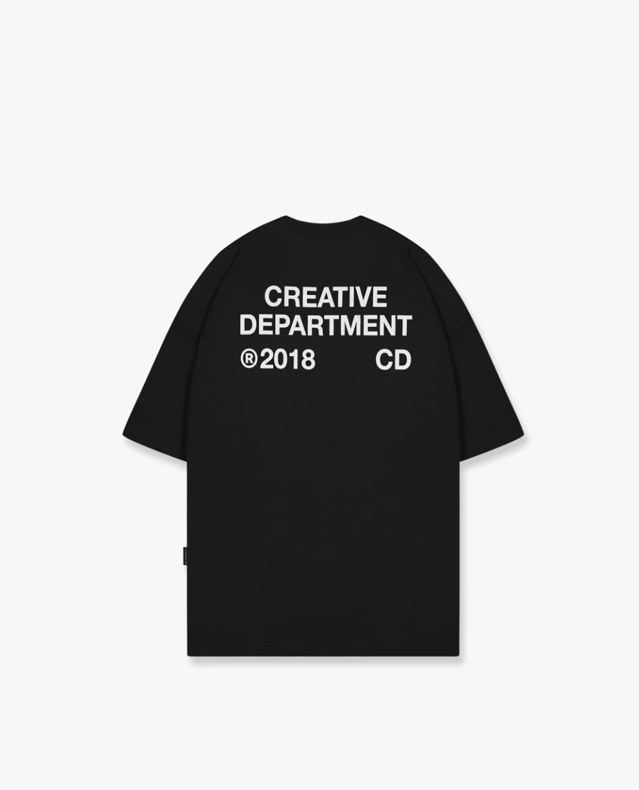 CREATIVE DEPT T-SHIRT - BLACK - RETERCDTB