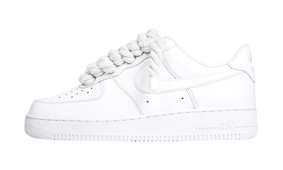 Air Force 1 White Rope Laces White - THREE52RLWW