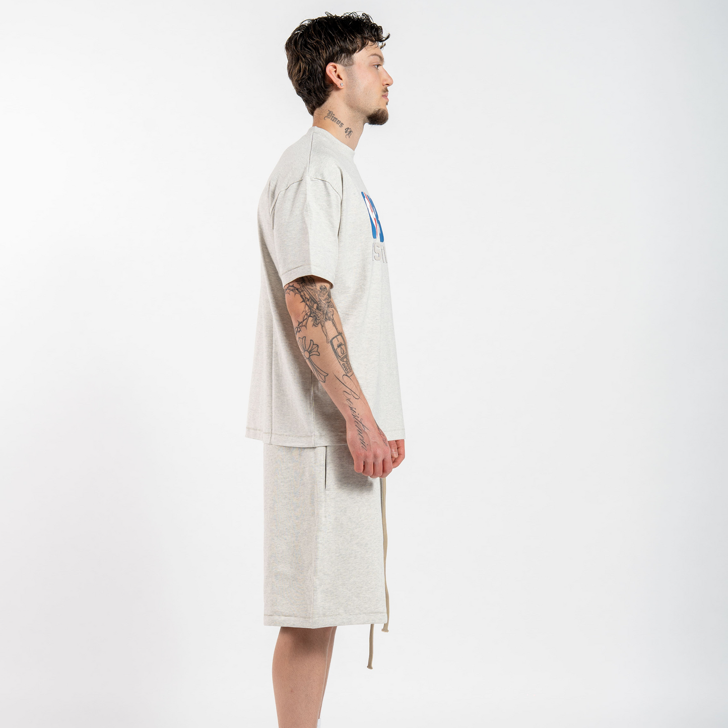Fear of God Essentials NBA Tee Light Heather