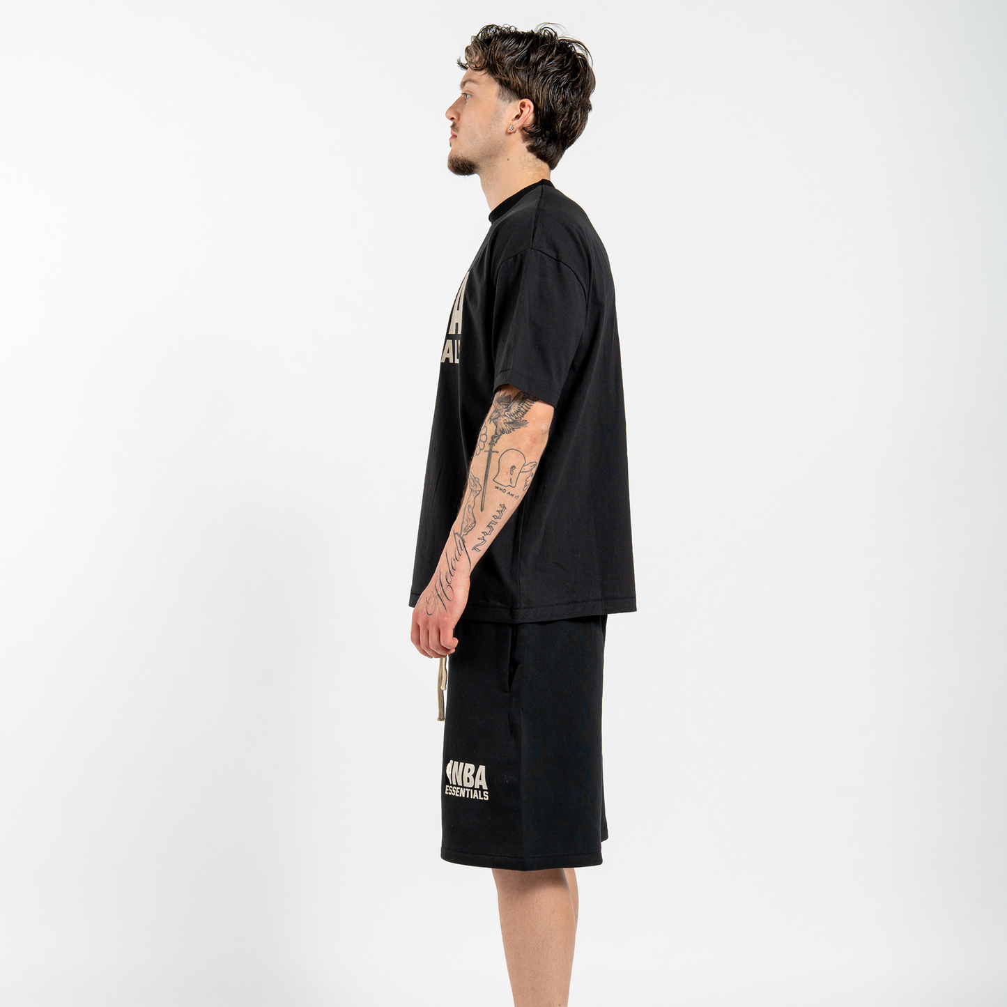Fear of God Essentials NBA Tee (SS25) Black