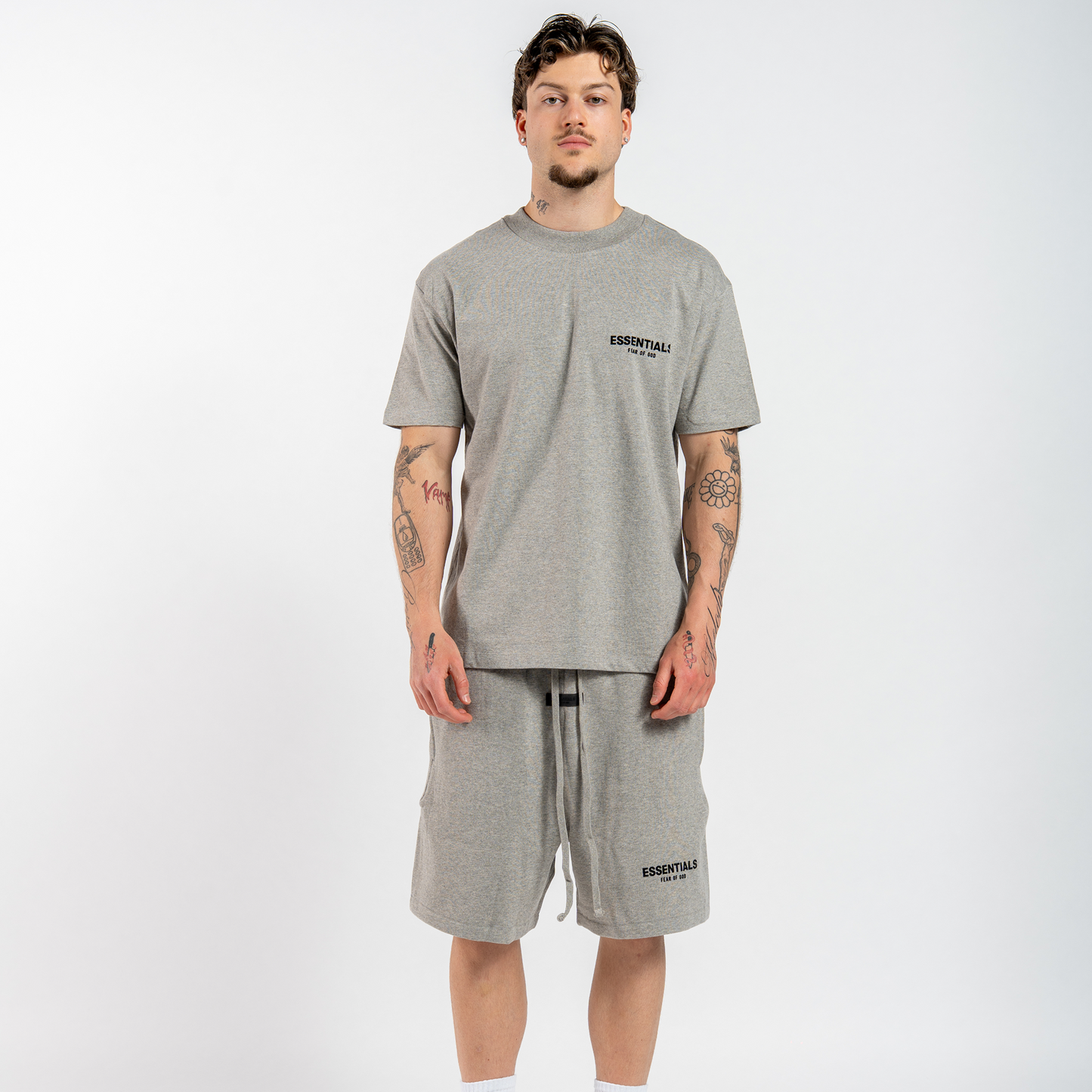 Fear of God Essentials Sweatshort Dark Oatmeal SS22