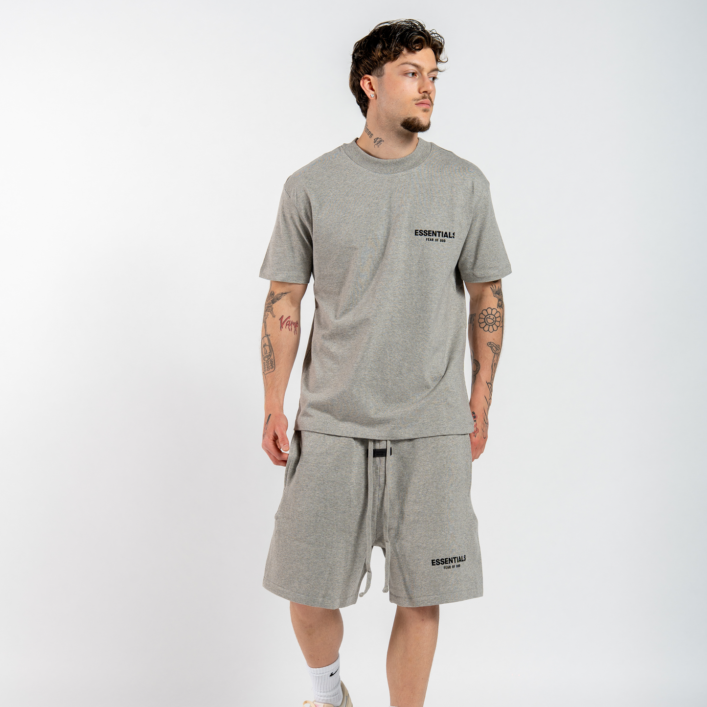 Fear of God Essentials T-Shirt Dark Oatmeal SS22