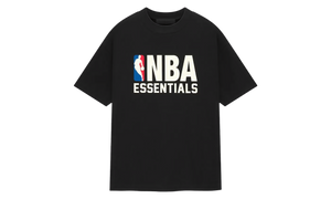Fear of God Essentials NBA Tee Black White