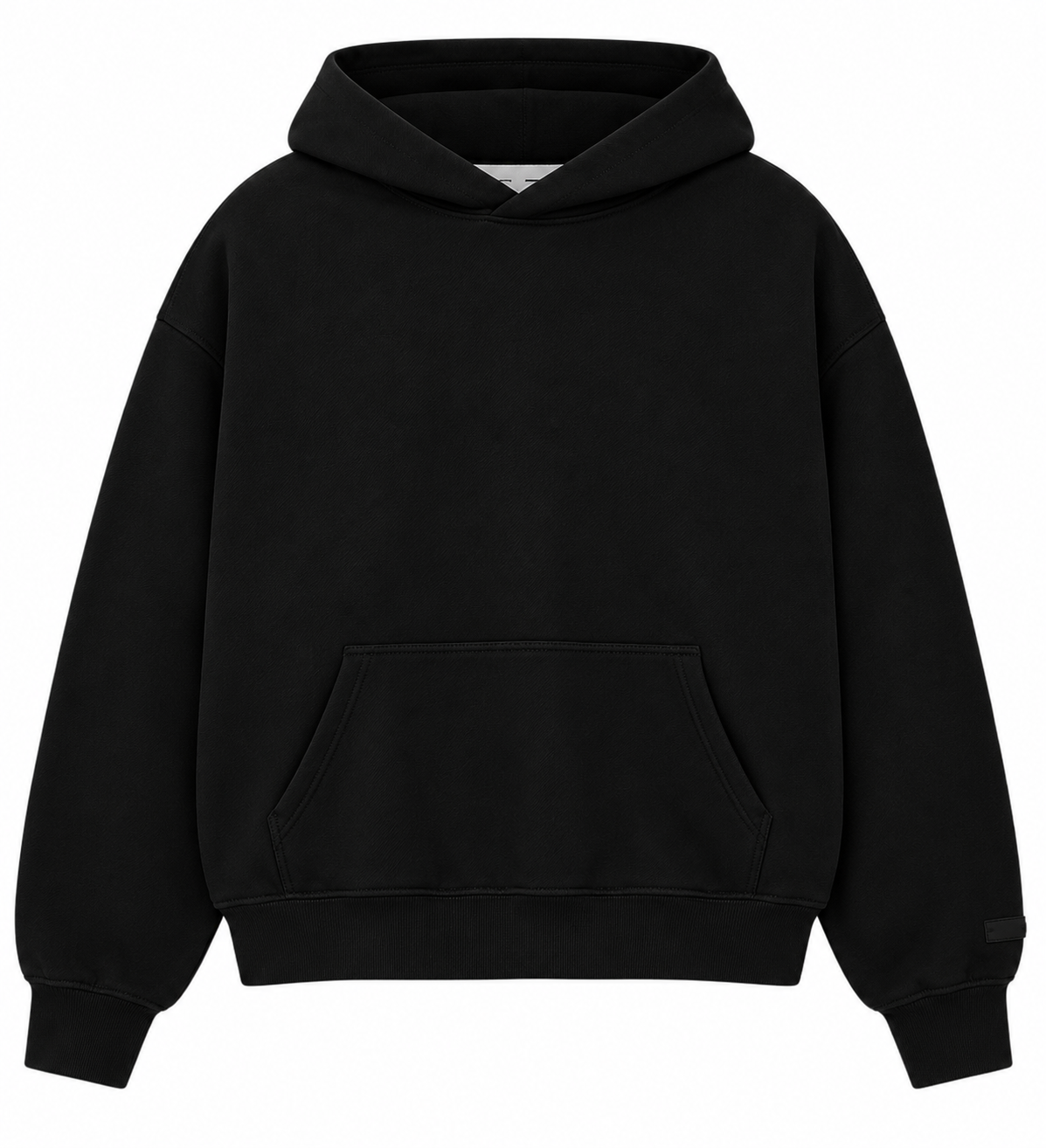 Fear of God Essentials Classic Hoodie - Jet Black - Fear of God Essentials Classic Hoodie - Jet Black