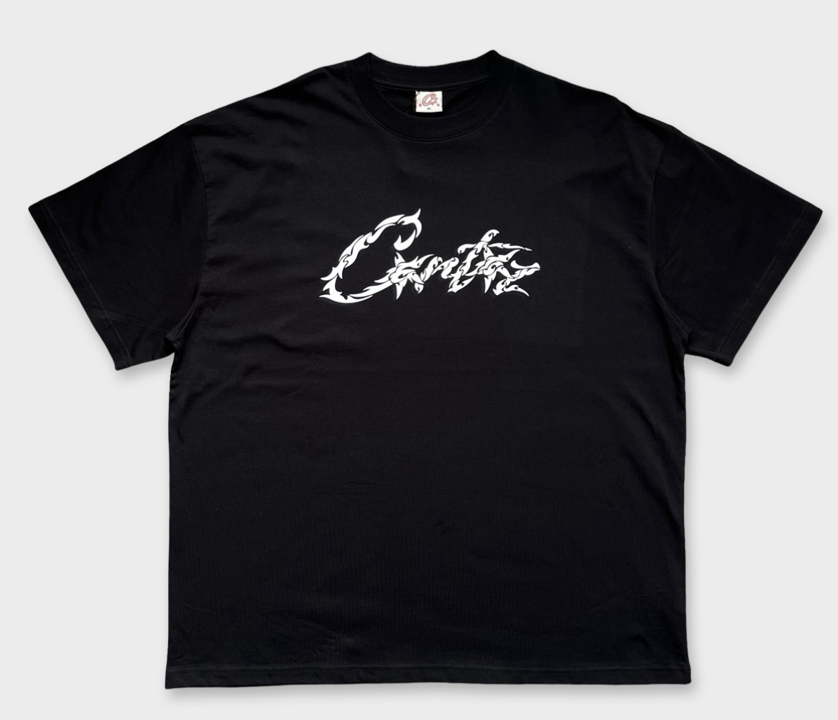 Corteiz Wire Allstarz Deadstock T-Shirt - Black - Corteiz Wire Allstarz Deadstock T-Shirt - Black