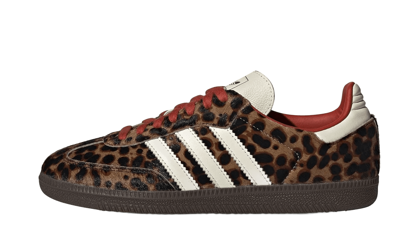 Adidas Samba OG Preloved Red Leopard - JI2734