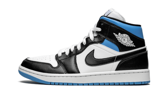 Air Jordan Air Jordan 1 Mid University Black White - BQ6472-102