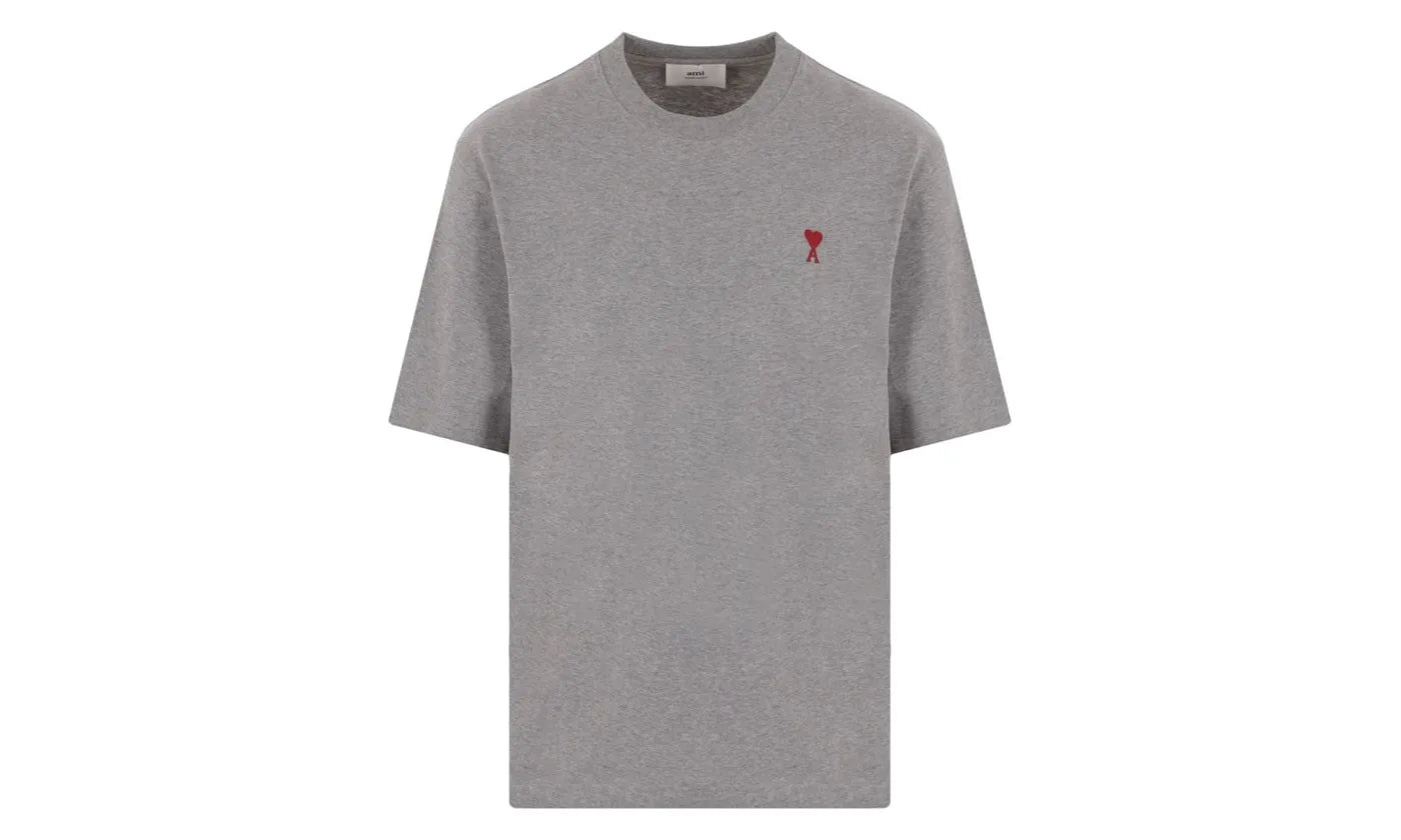 Ami Paris Ami De Coeur Tee Grey - BFUTS005726-055