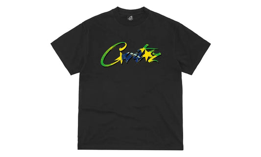 Corteiz Brasil Tee Black - CORT-COBRTB-BLACK