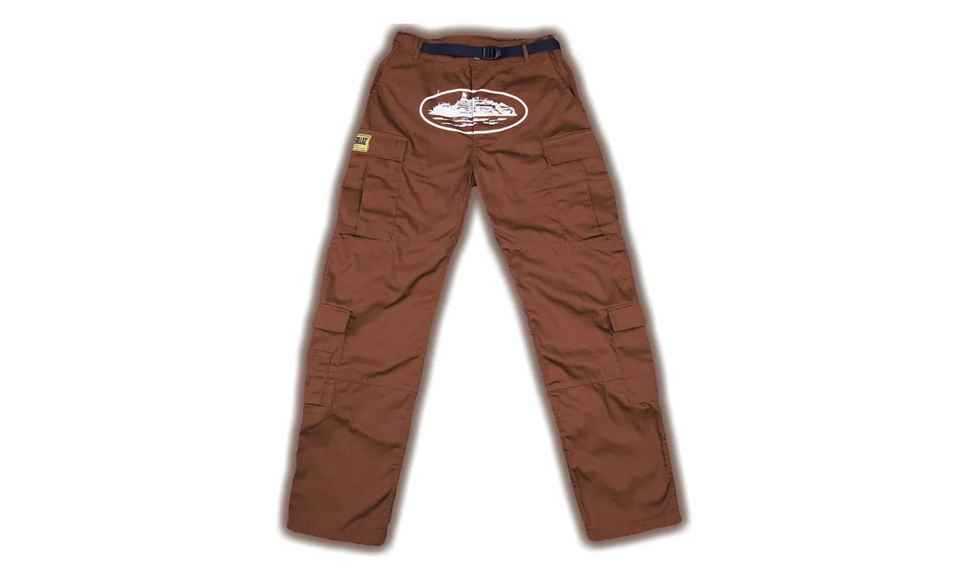 Corteiz Guerillaz* Cargo Pants Brown - CORT-COGCPB-BROWN