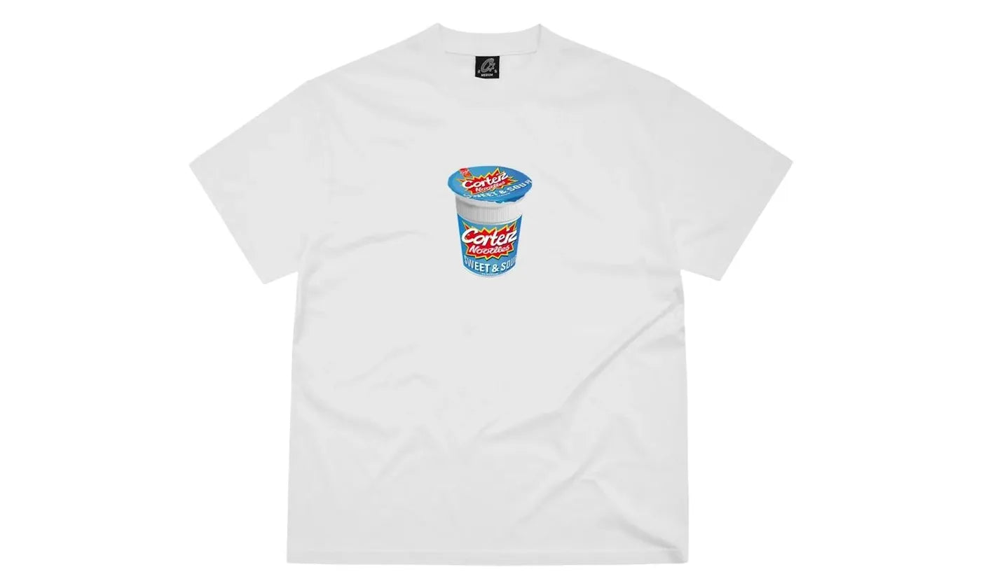 Corteiz Noodle Tee White - CORT-CONOTWXX-MULTI