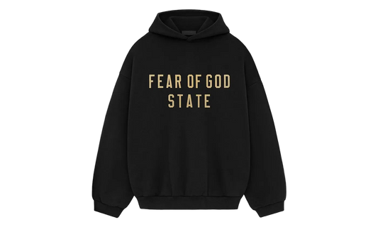 Fear of God Essentials Fleece Hoodie Black - 192BT246250F