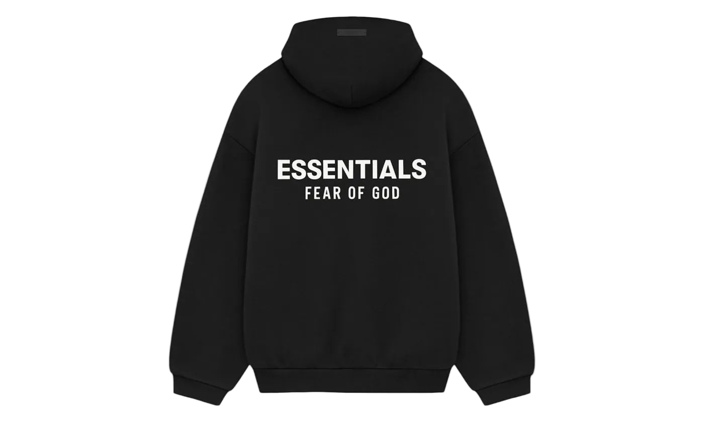 Fear of God Essentials Fleece Hoodie (FW24) Black - 192HO246250F