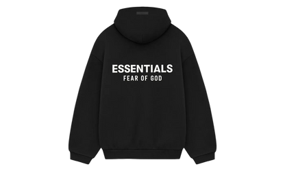 Fear of God Essentials Fleece Hoodie (FW24) Black - 192HO246250F