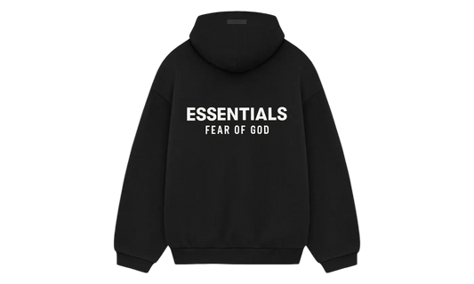 Fear of God Essentials Fleece Hoodie (FW24) Black - 192HO246250F
