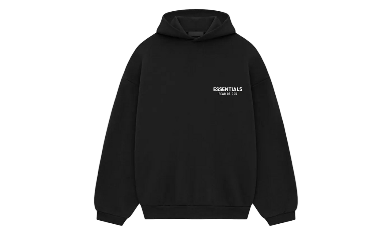 Fear of God Essentials Fleece Hoodie (FW24) Black - 192HO246250F