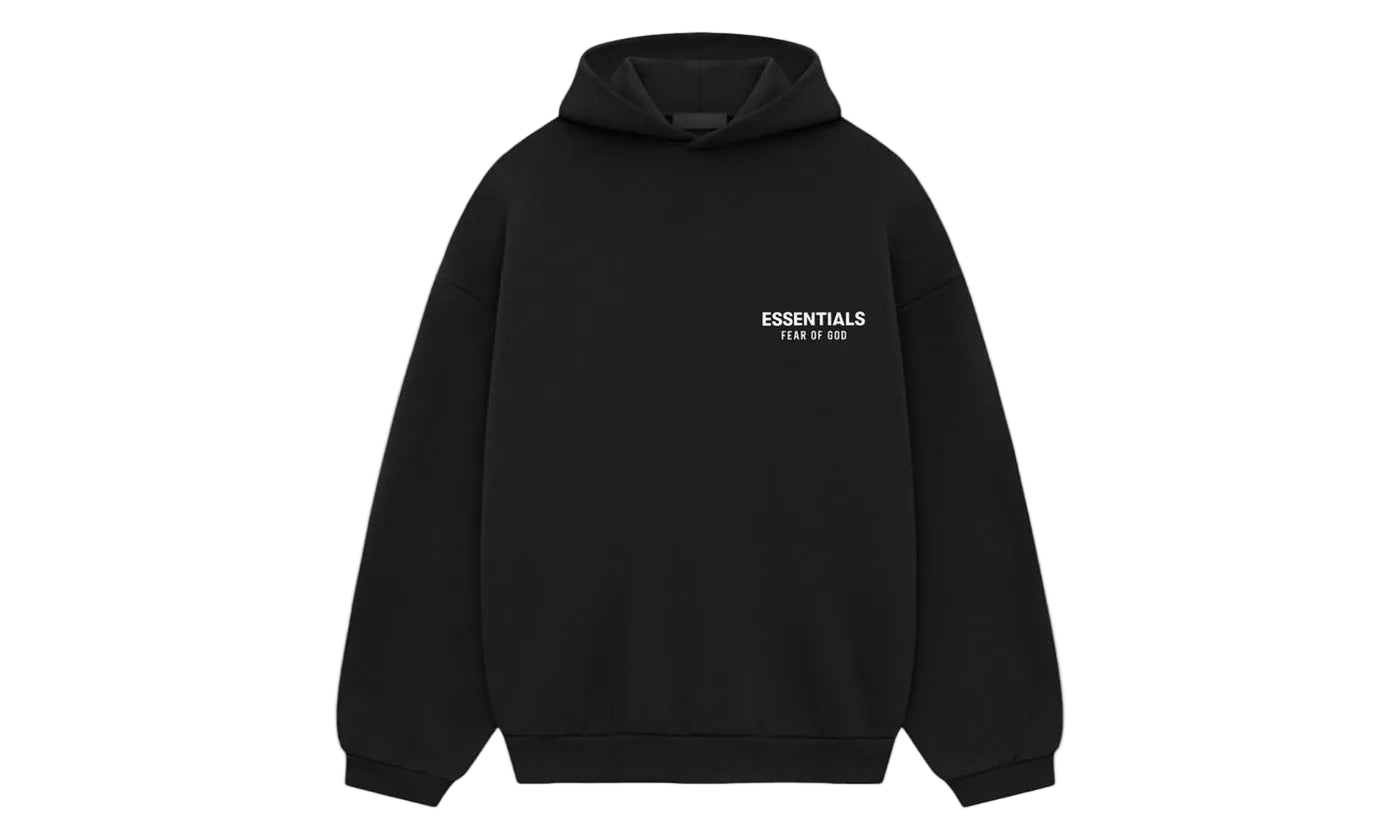 Fear of God Essentials Fleece Hoodie (FW24) Black - 192HO246250F