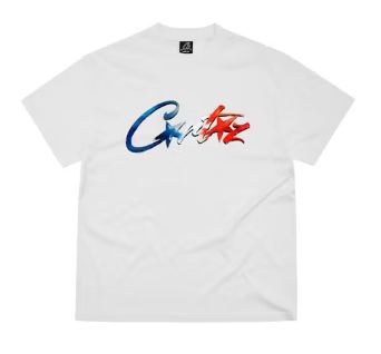 Corteiz Francais Alcatraz Tee White - CRTZ-FRANCAIS-TEE-WHITE