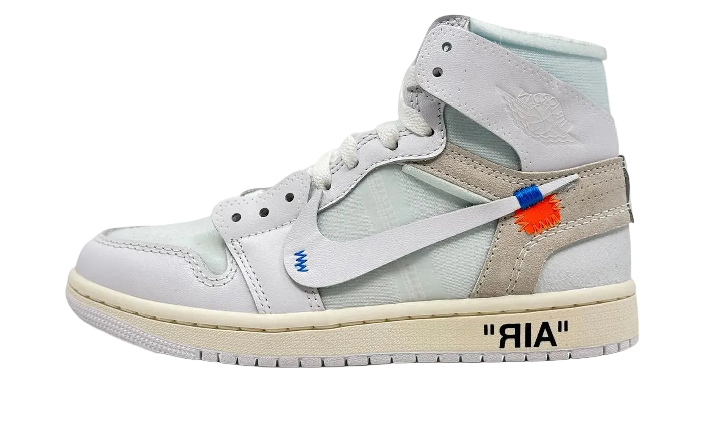 Air Jordan 1 Retro High Off-White Alaska - AA3834-100