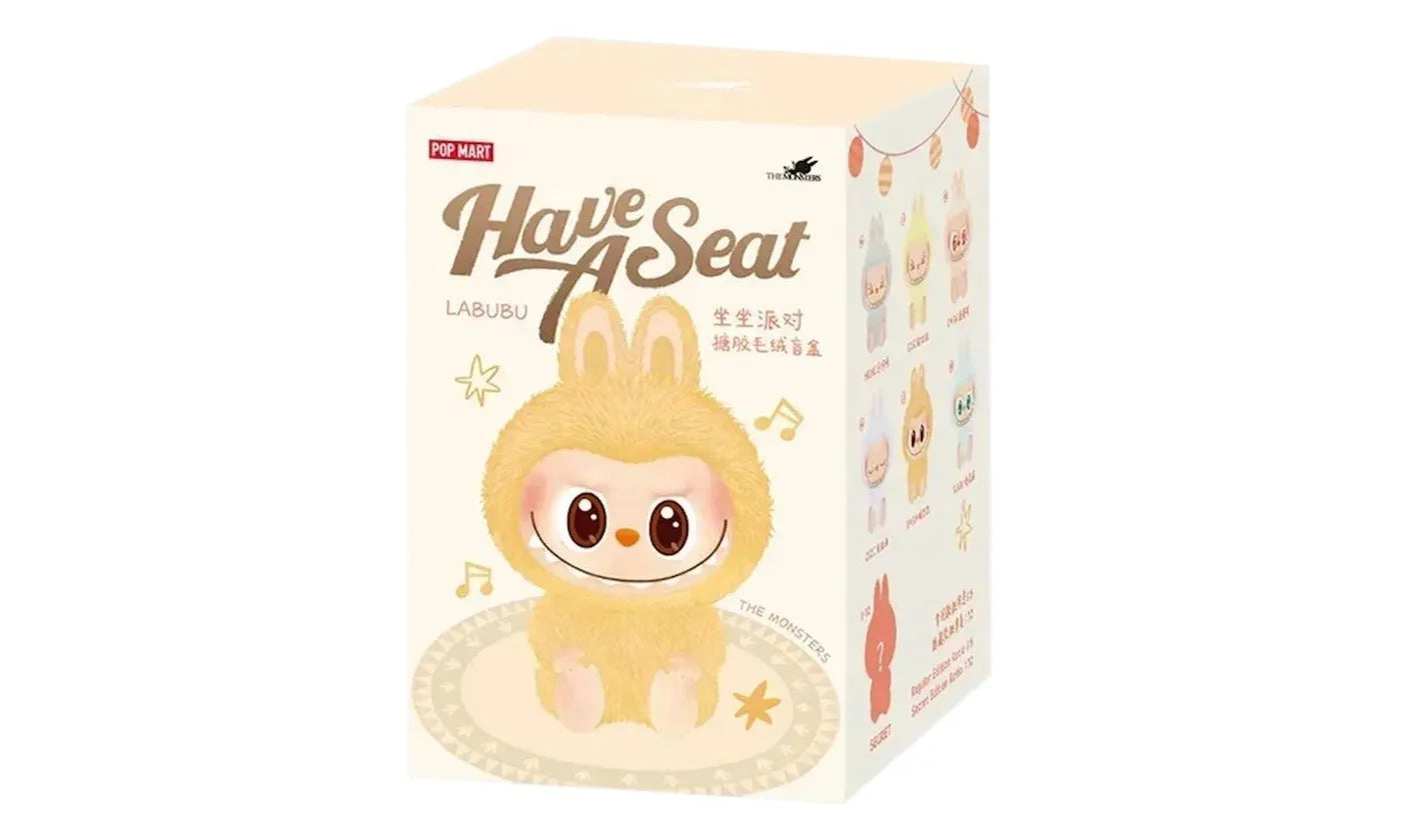 Pop Mart Labubu The Monsters Have a Seat Vinyl Plush Blind Box - PM-PMLTMH-SINGLE